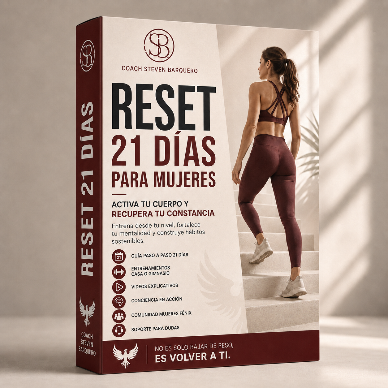 RESET 21 DÍAS PARA MUJERES | Activa y fortalece tu cuerpo, tu mente y tus hábitos.